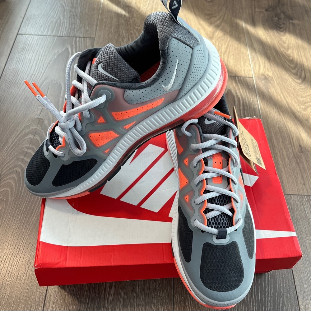 Nike Air Max Genome Grey Men's Shoes Mesh Running Athletic CW1648-004, Size 9